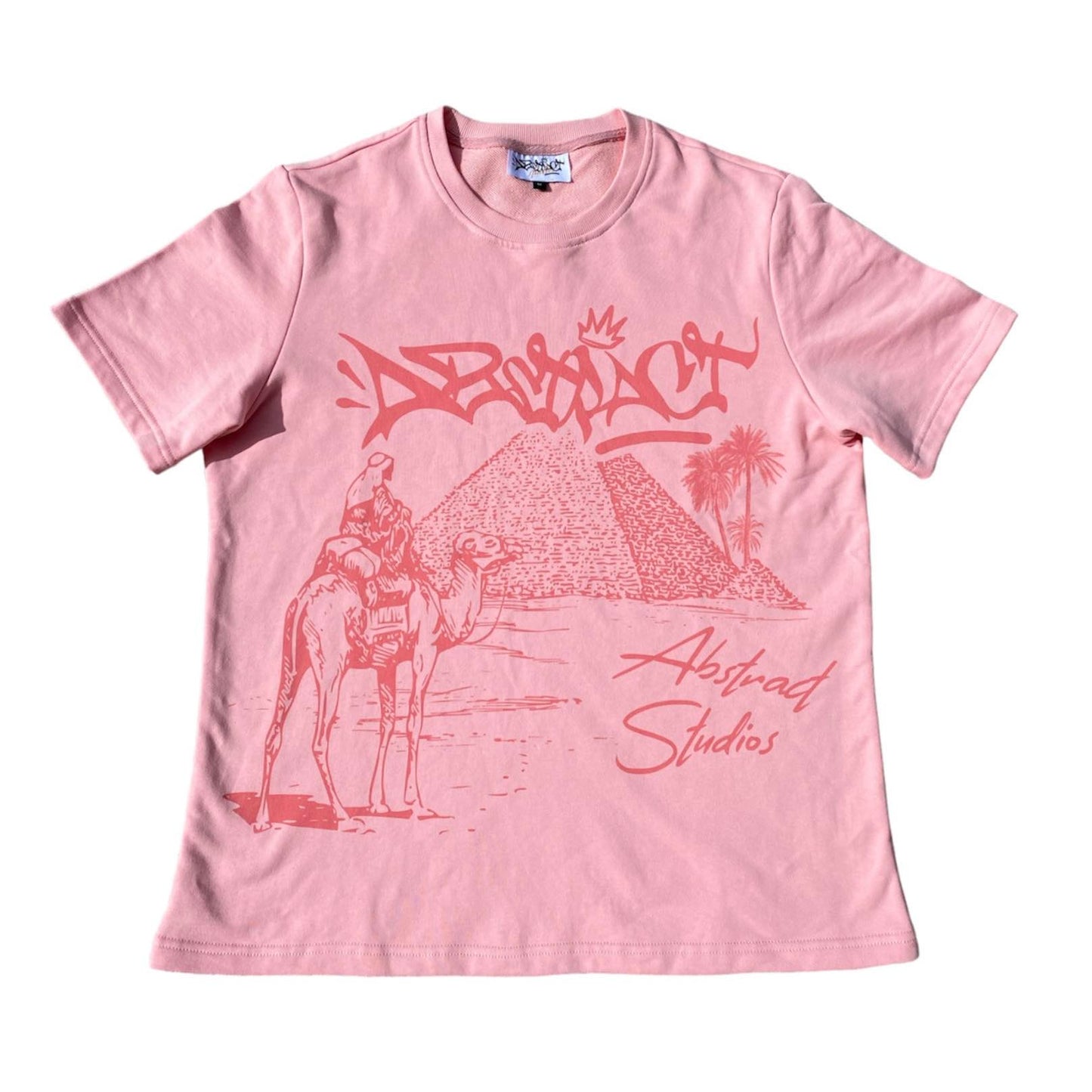 Abstract - Desert Tee "Baby Pink"