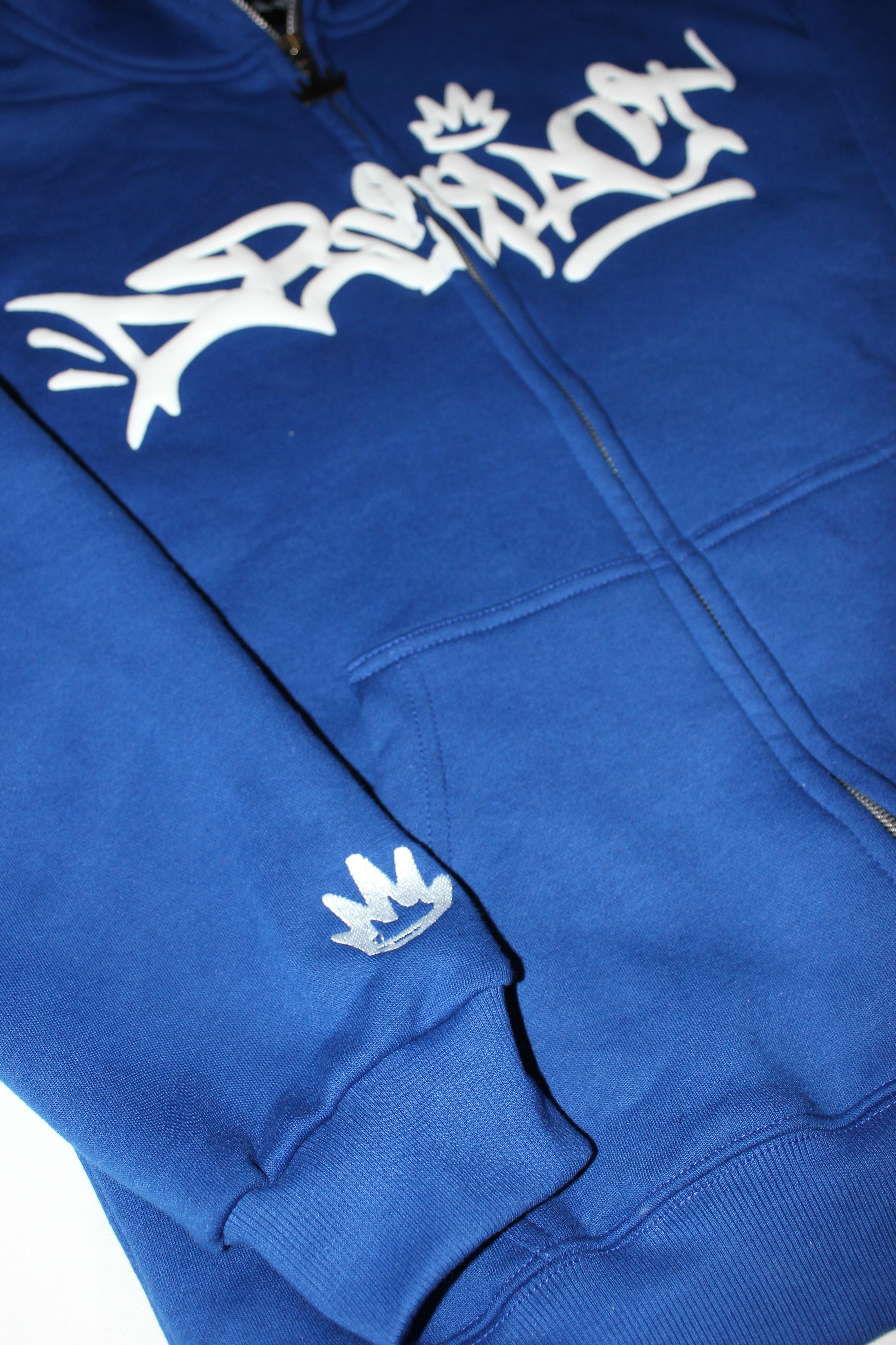 Abstract - Fullzip Royal Blue/White