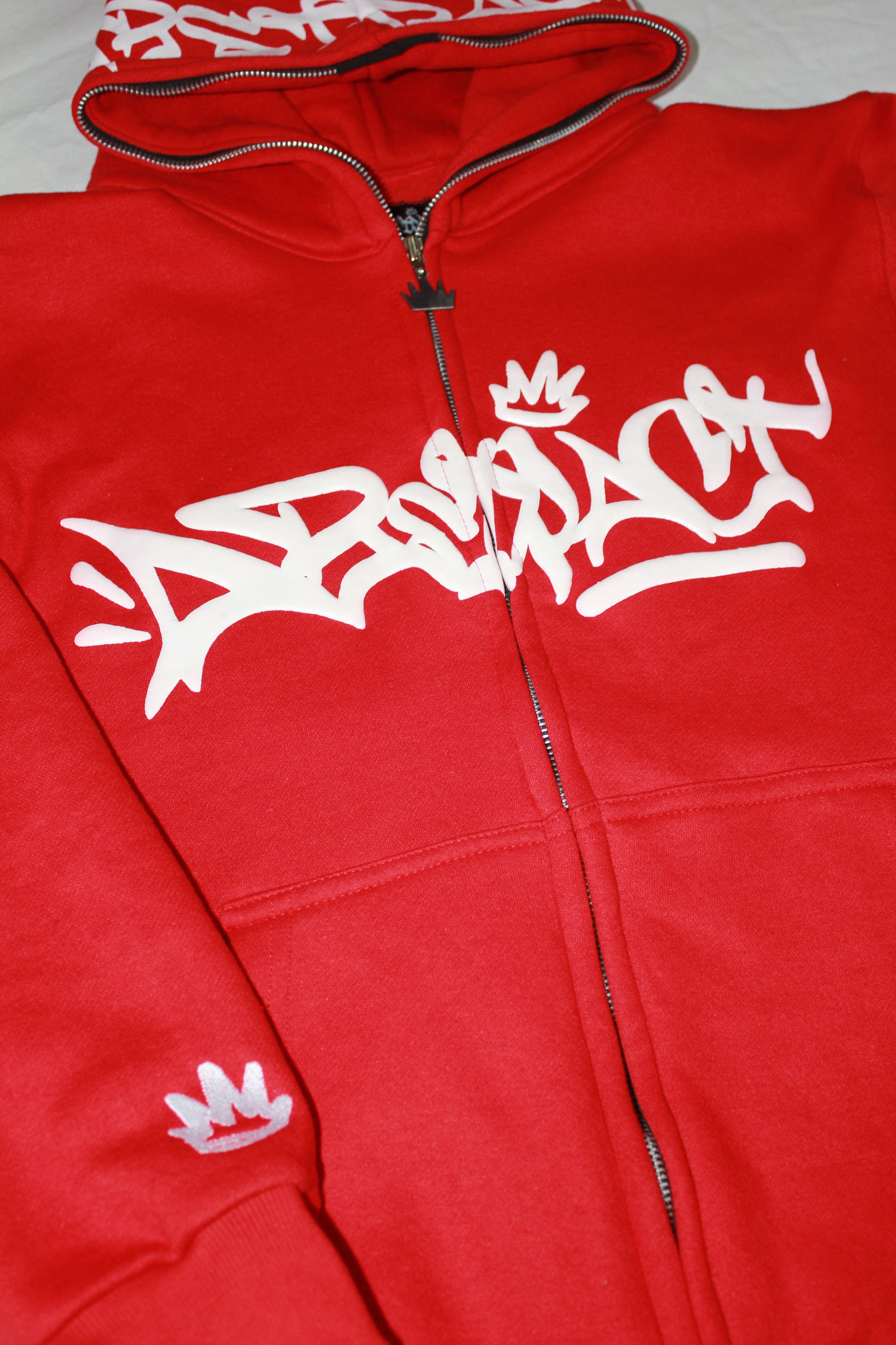 Abstract - Fullzip Red/White