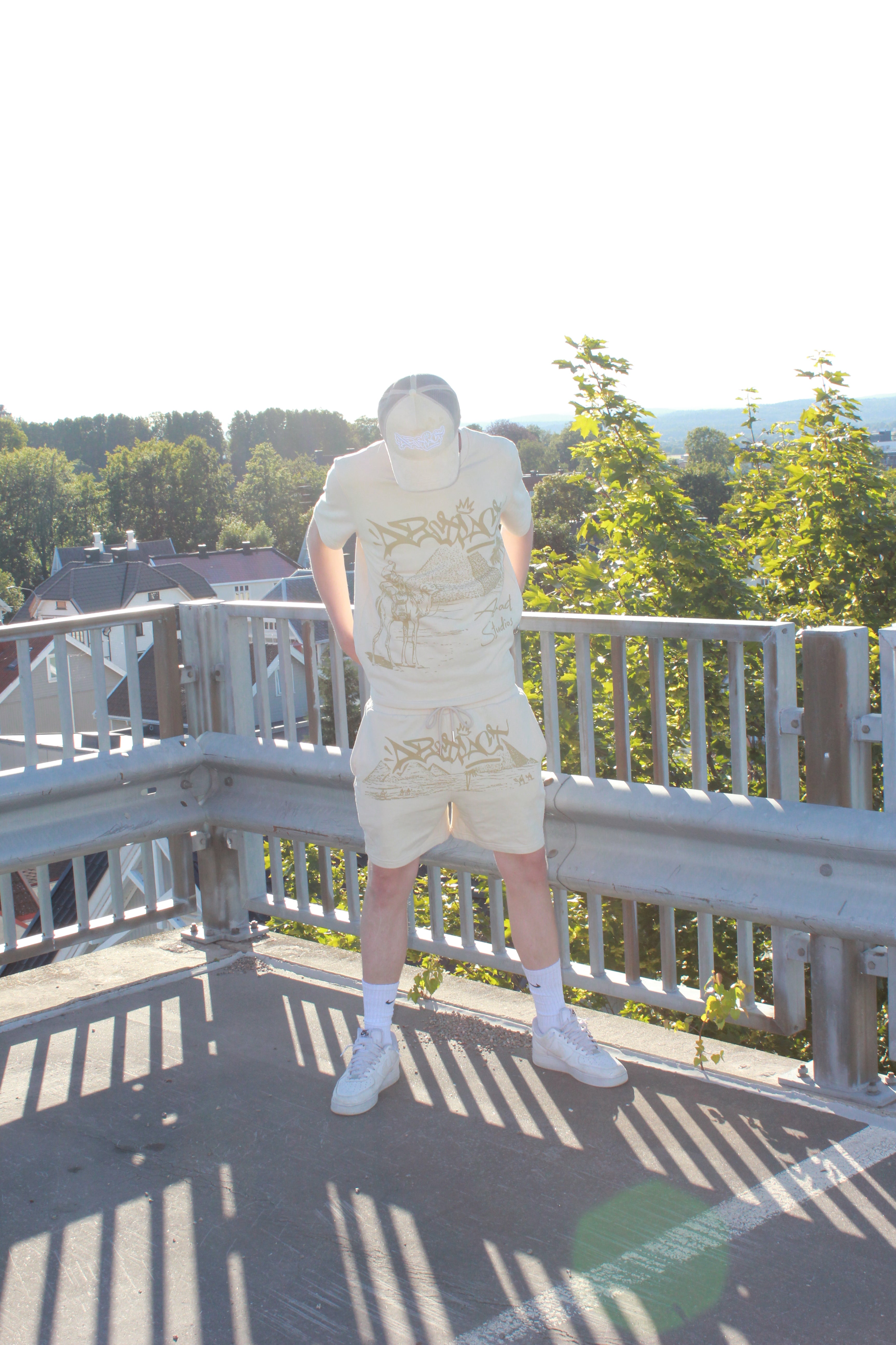 Abstract - Desert Shorts "Cream"