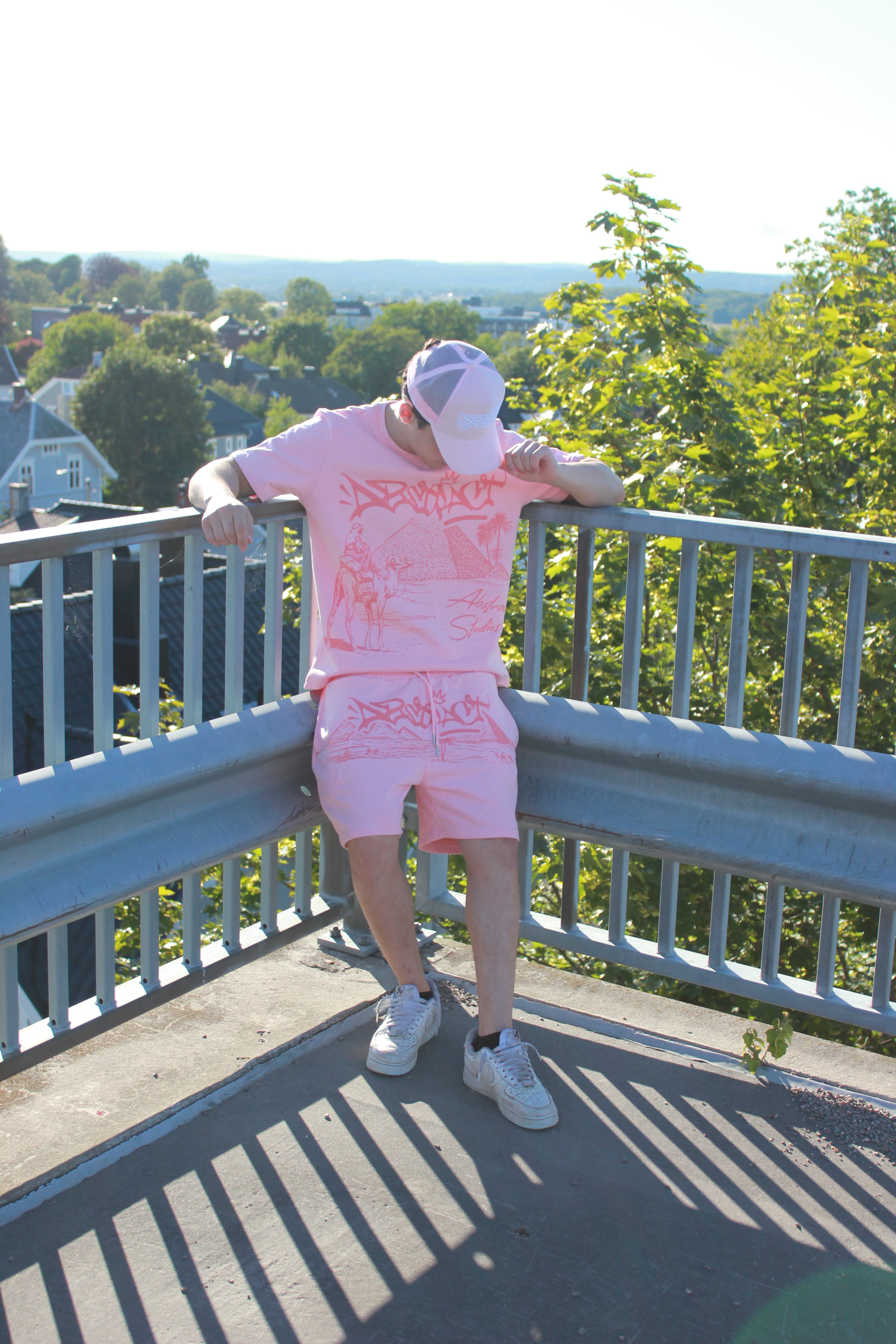 Abstract - Desert Shorts "Baby Pink"