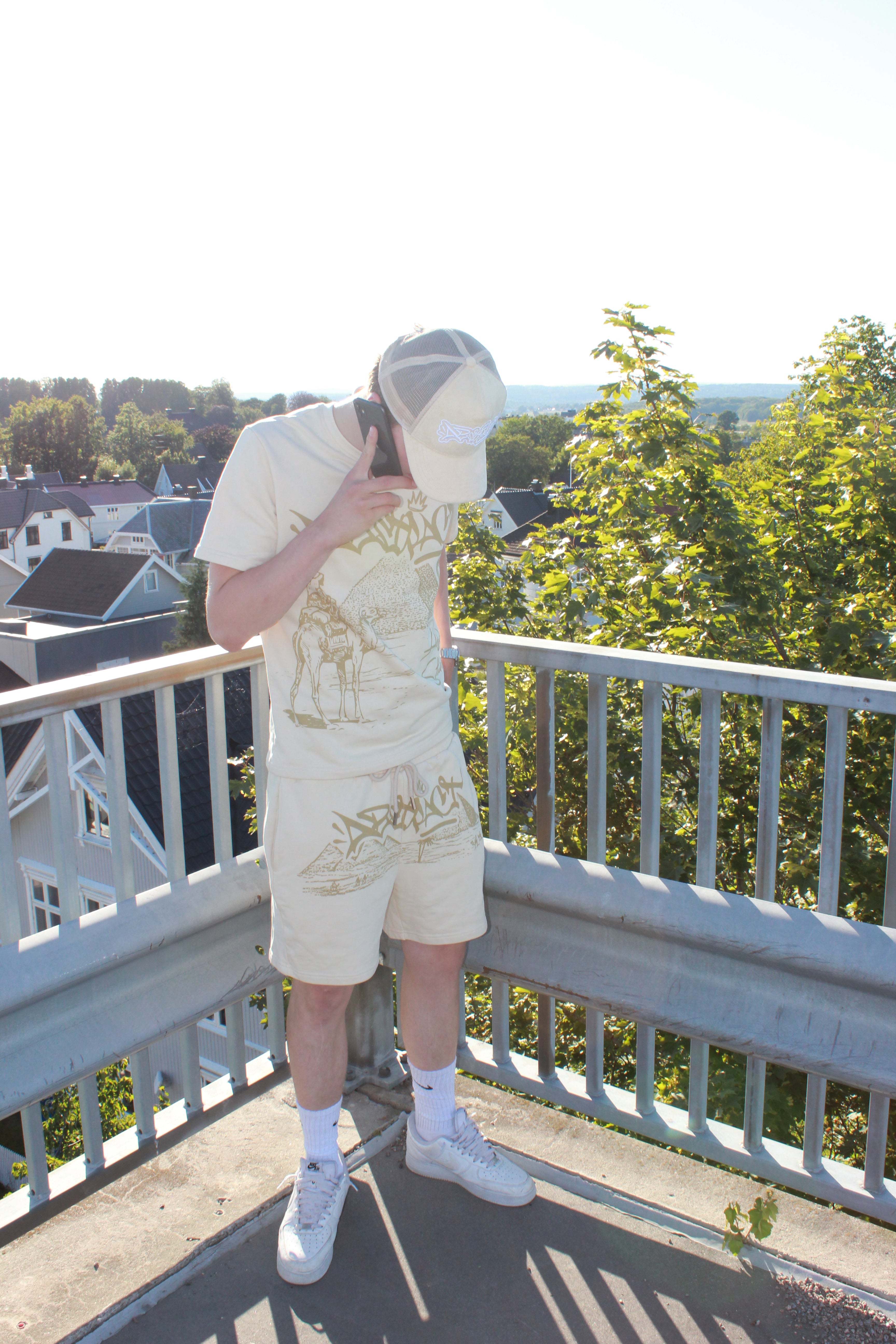 Abstract - Desert Tee "Cream"