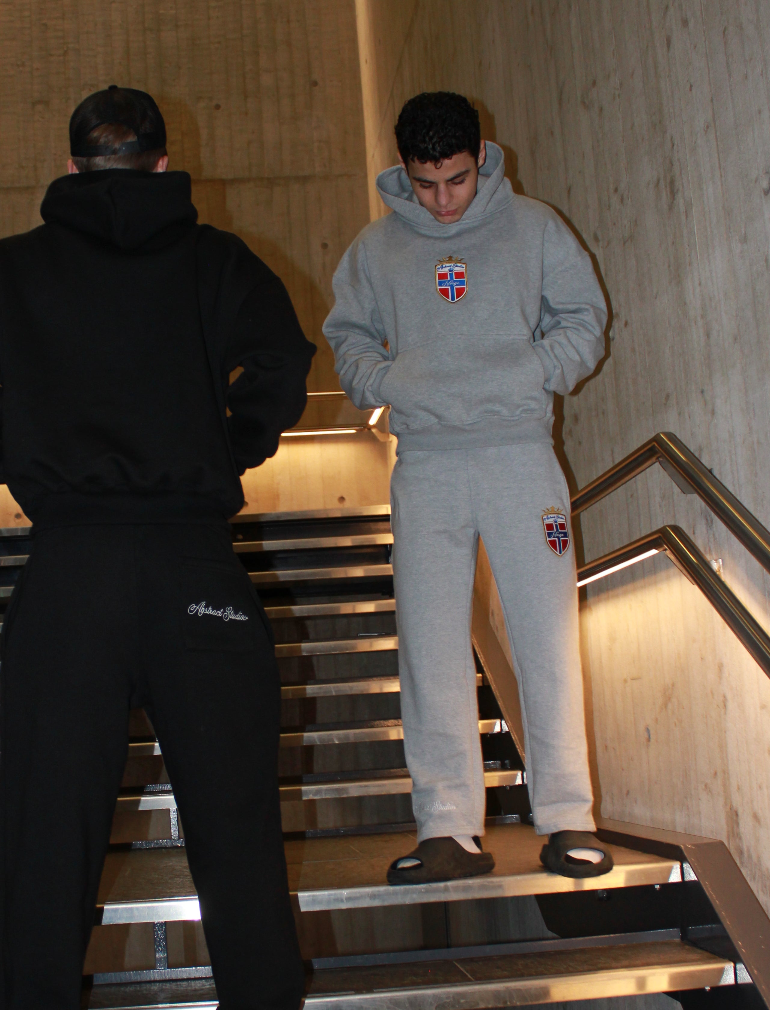 Abstract - Norway Hoodie "Grey"