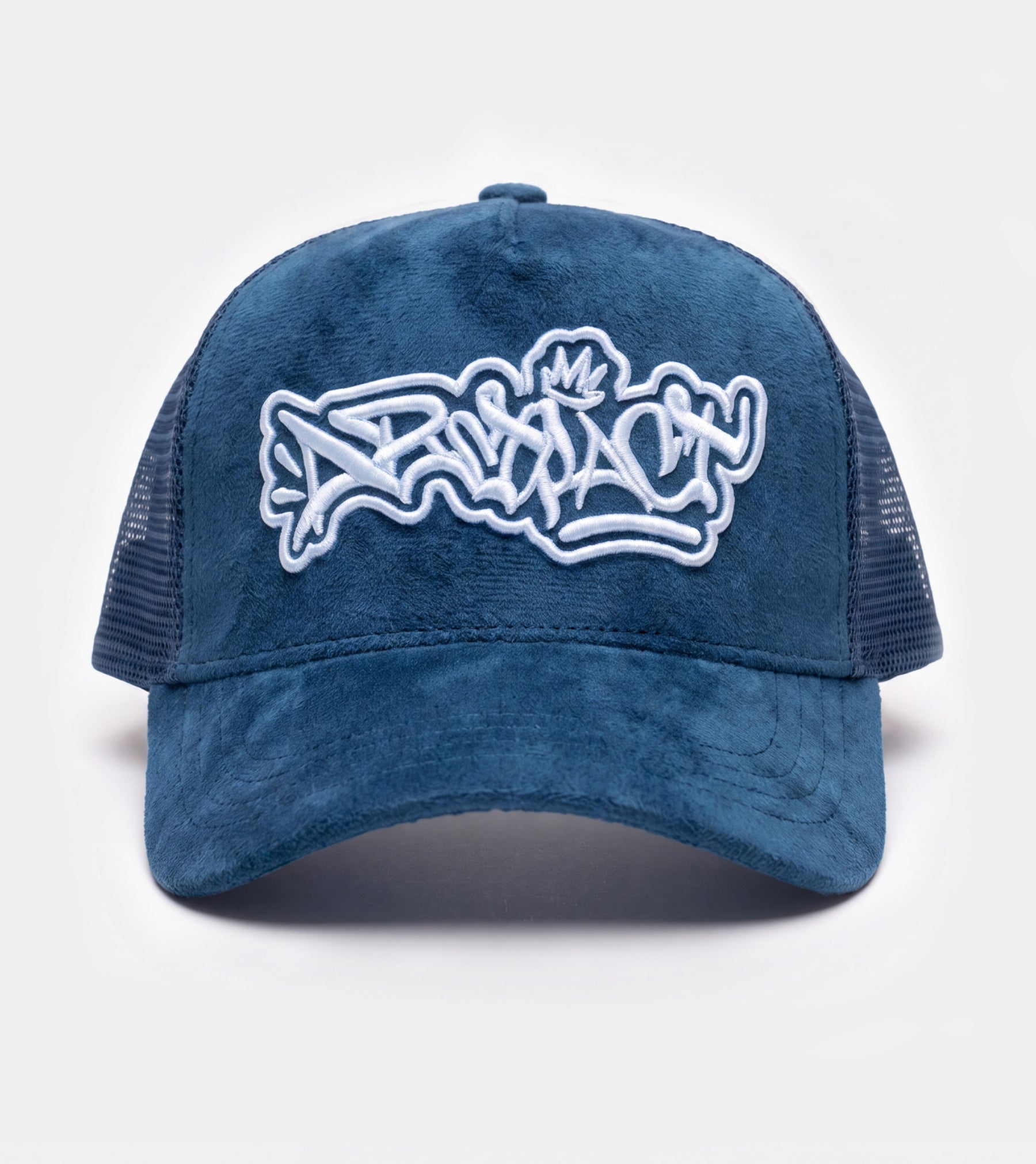Abstract - Suede Caps "Navy"