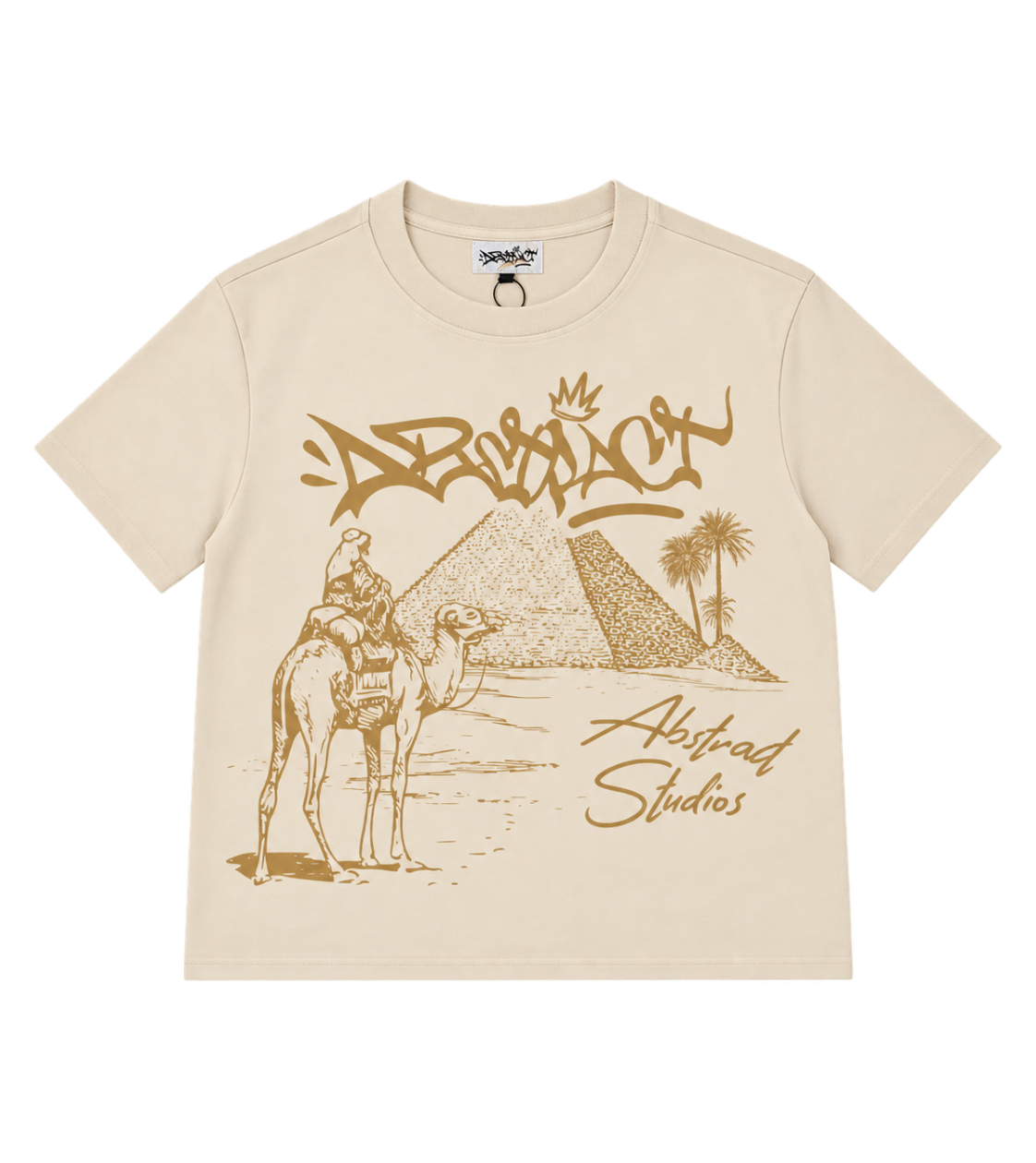 Abstract - Desert Tee "Cream"