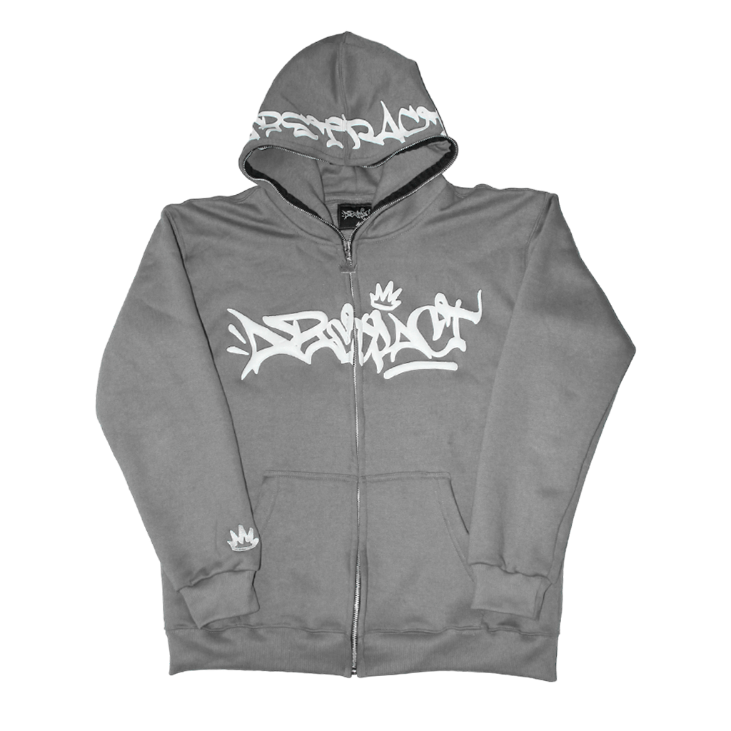 Abstract - Fullzip Grey/White