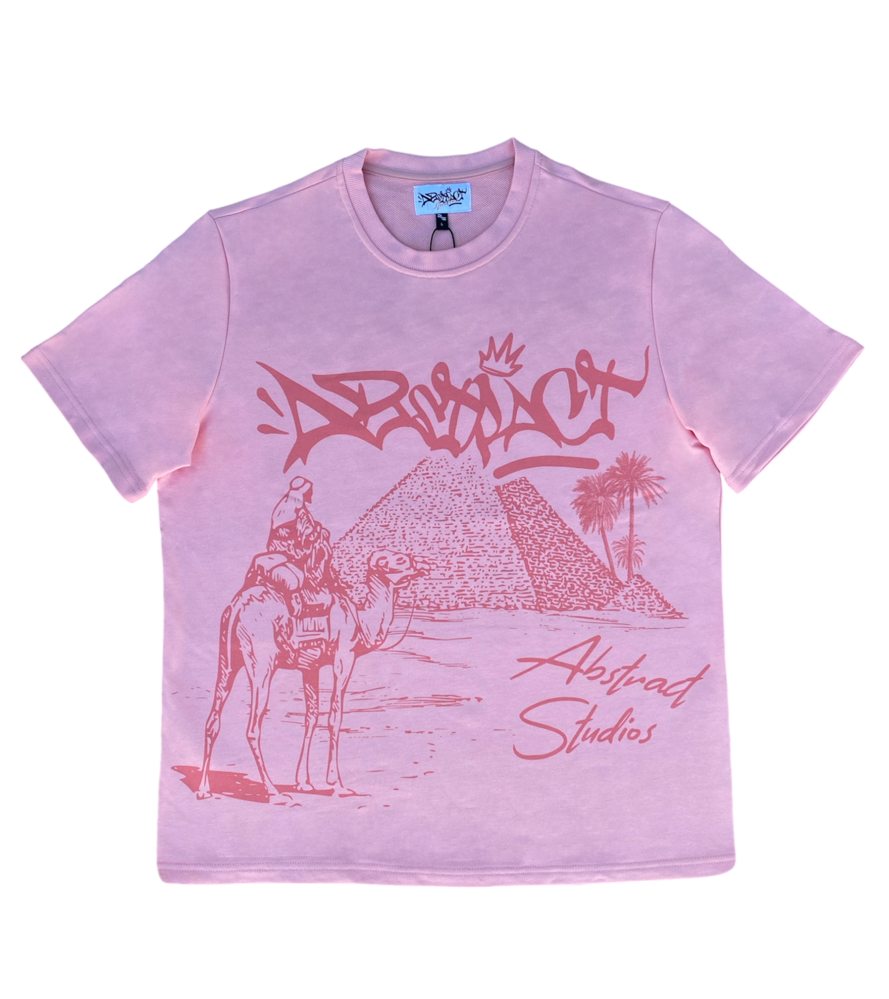 Abstract - Desert Tee "Baby Pink"