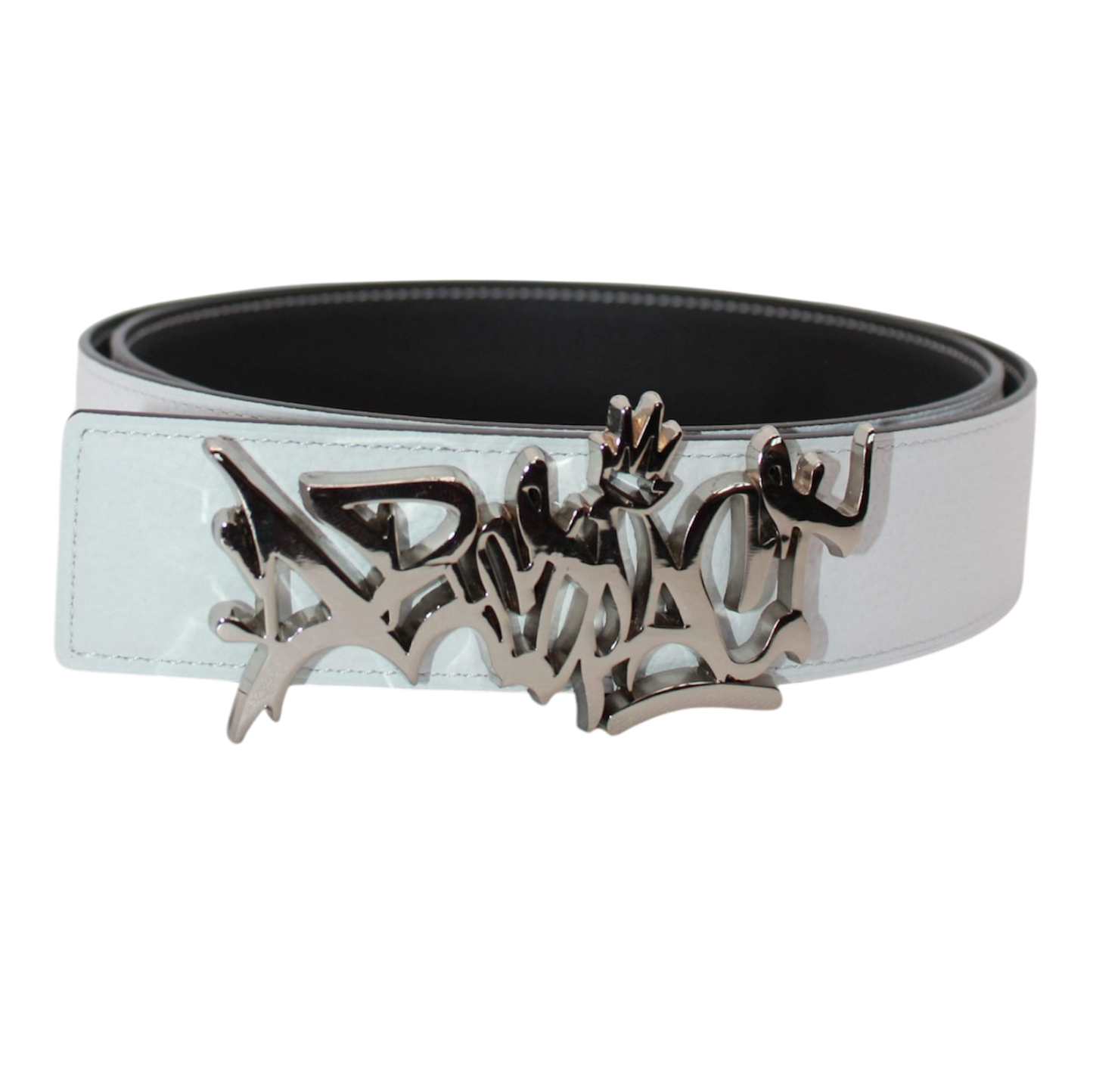 Abstract - Reversible Belt Black/White