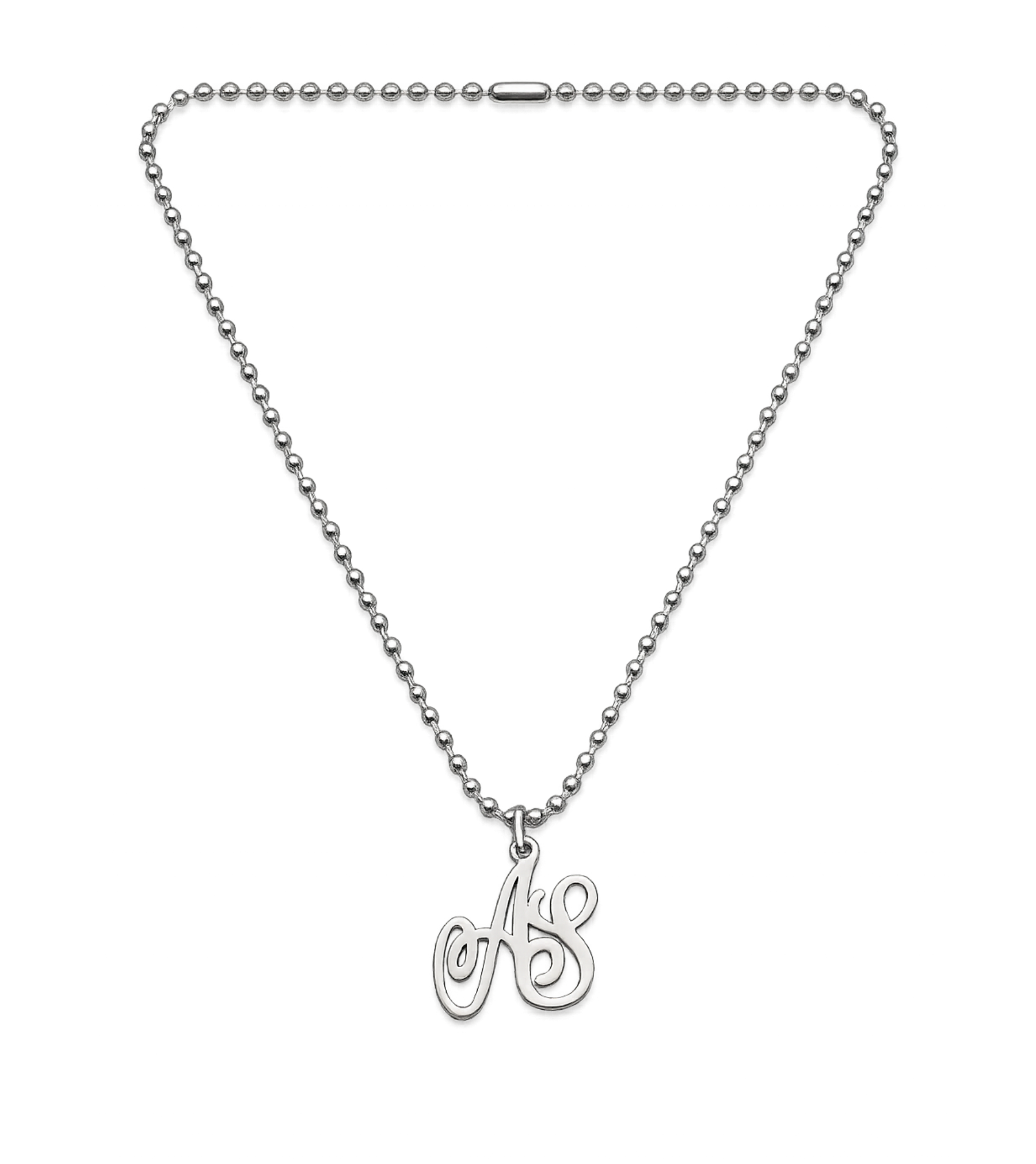 Abstract - "AS" Ball Chain