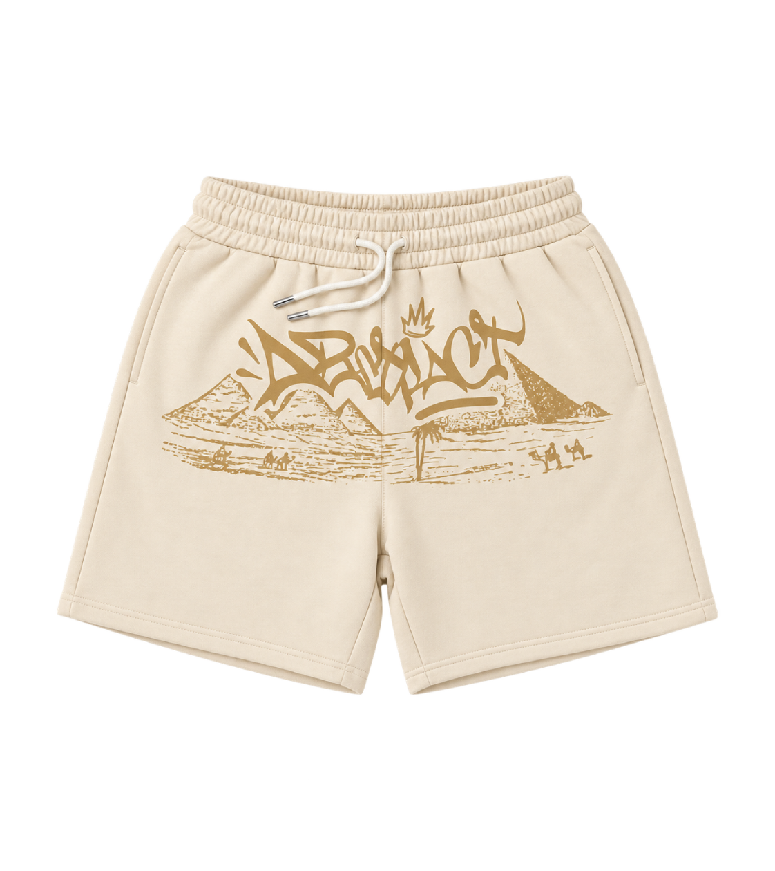 Abstract - Desert Shorts "Cream"