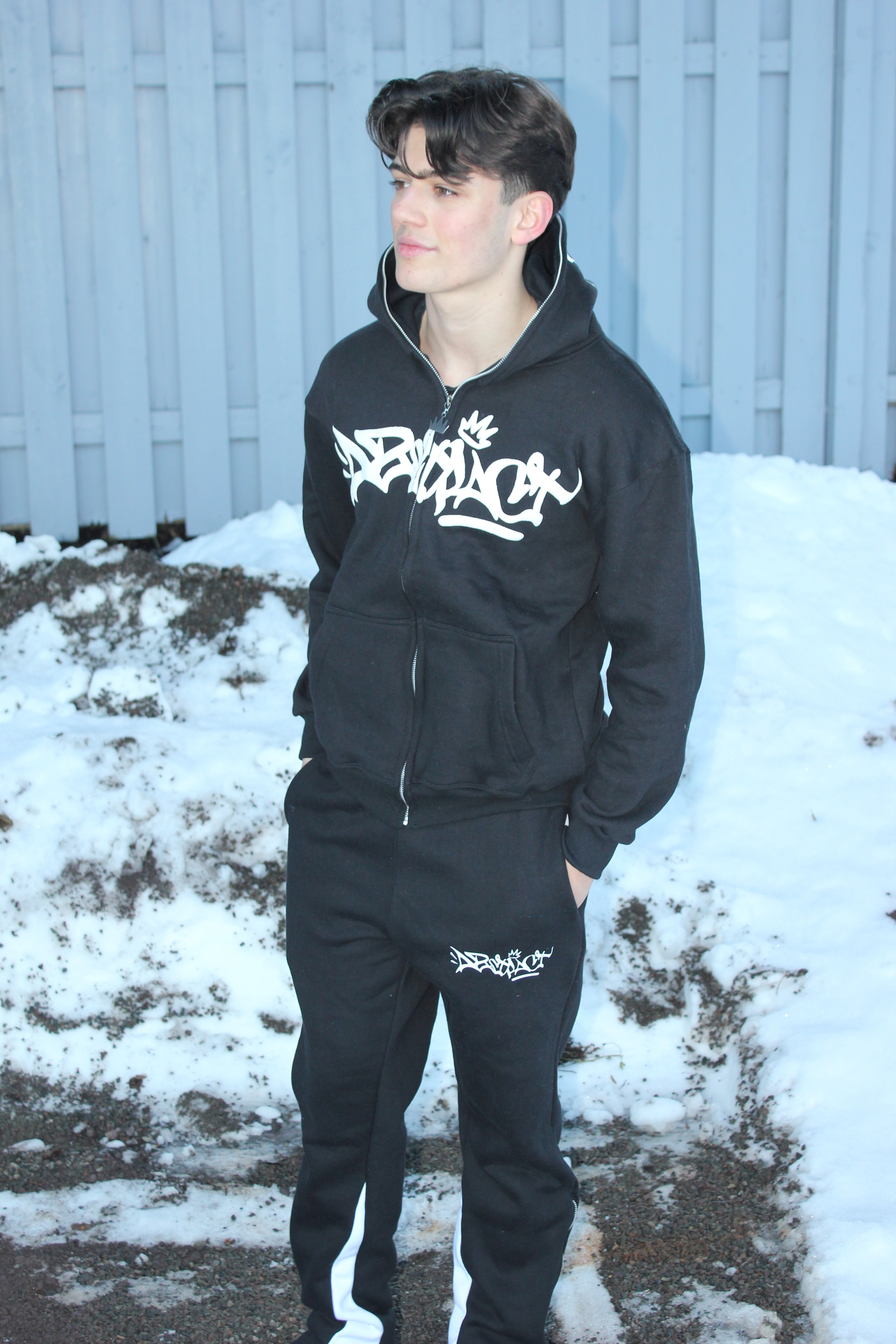 Abstract - Fullzip Black/White