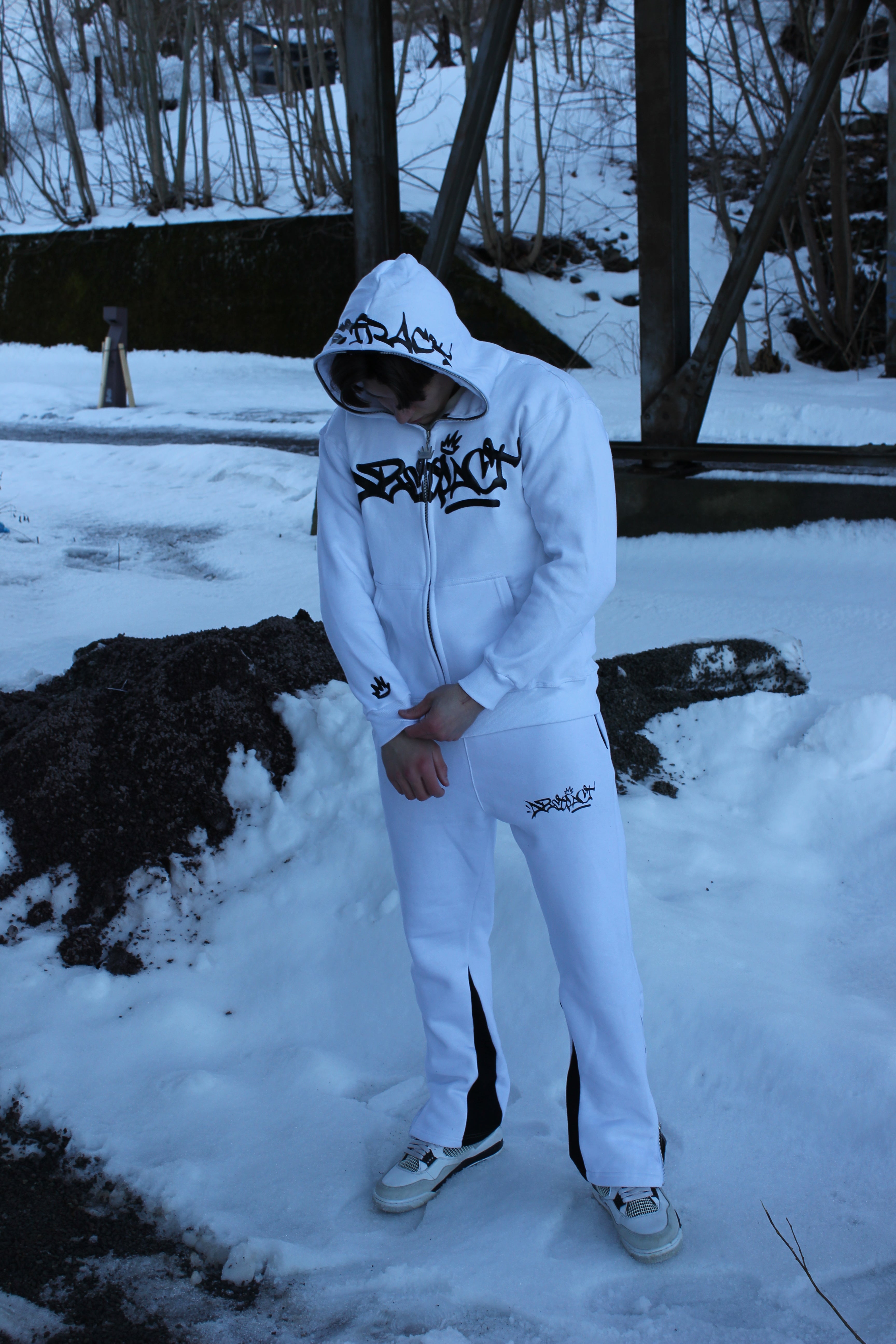 Abstract - Fullzip White/Black