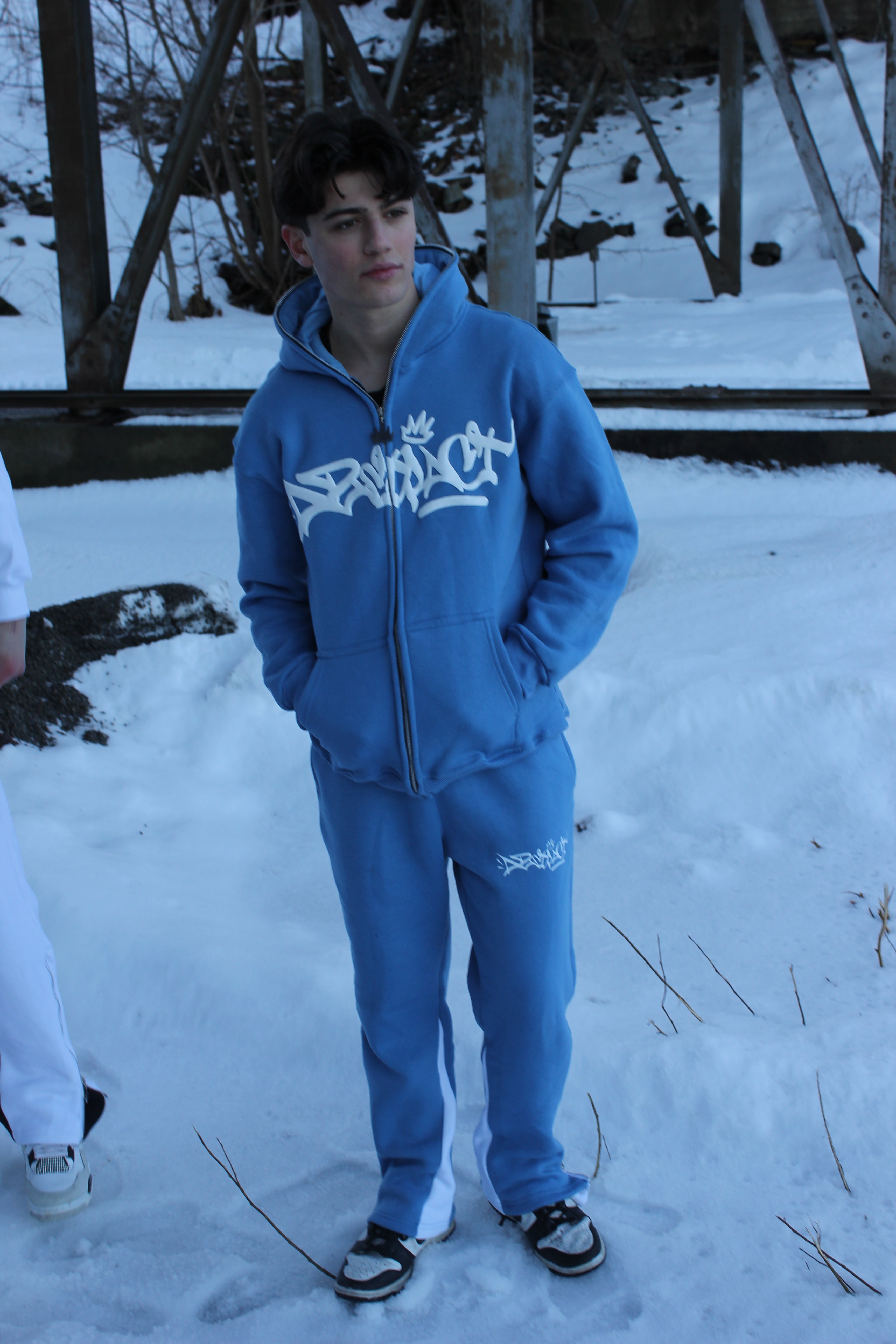 Abstract - Fullzip University Blue/White