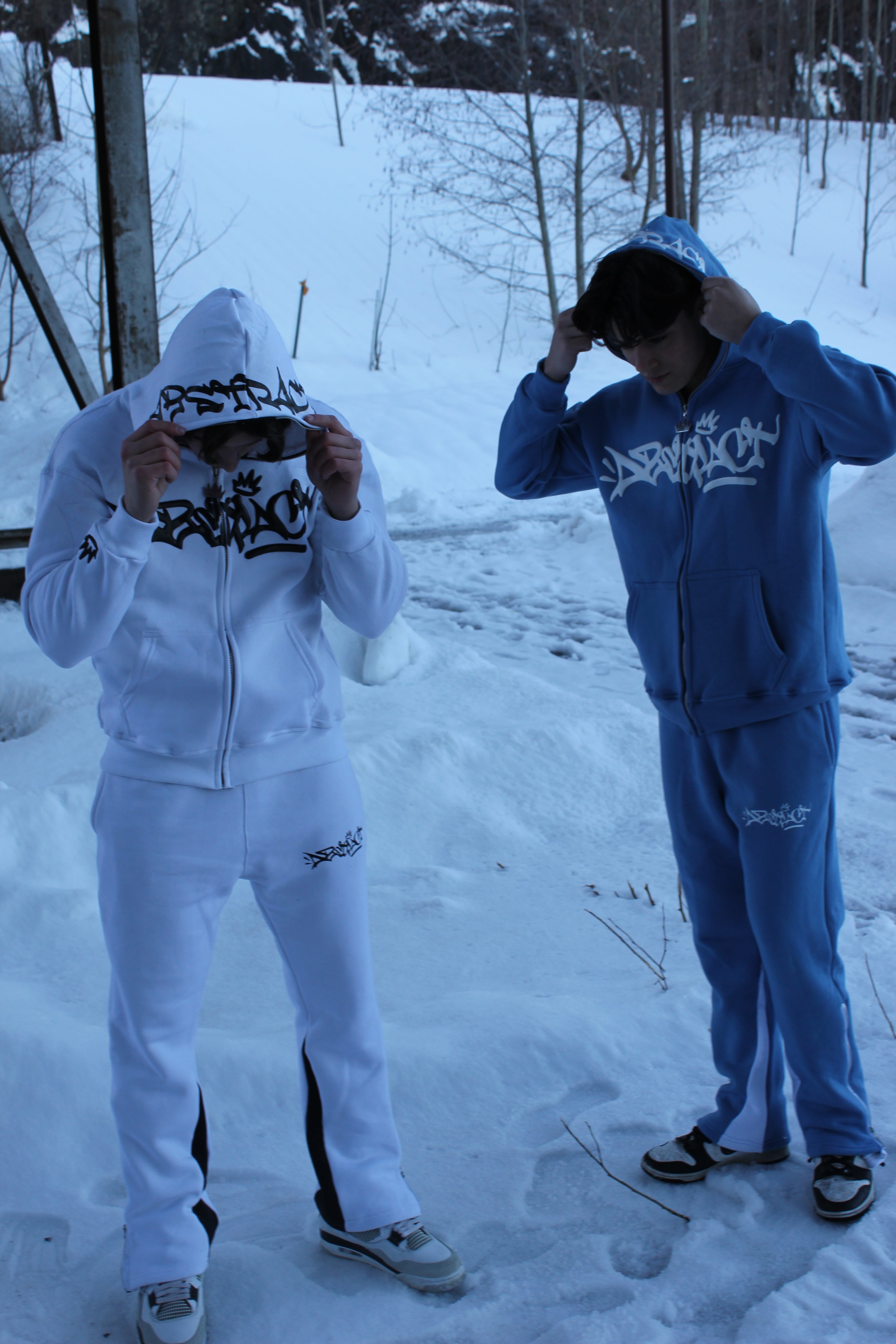 Abstract - Fullzip University Blue/White