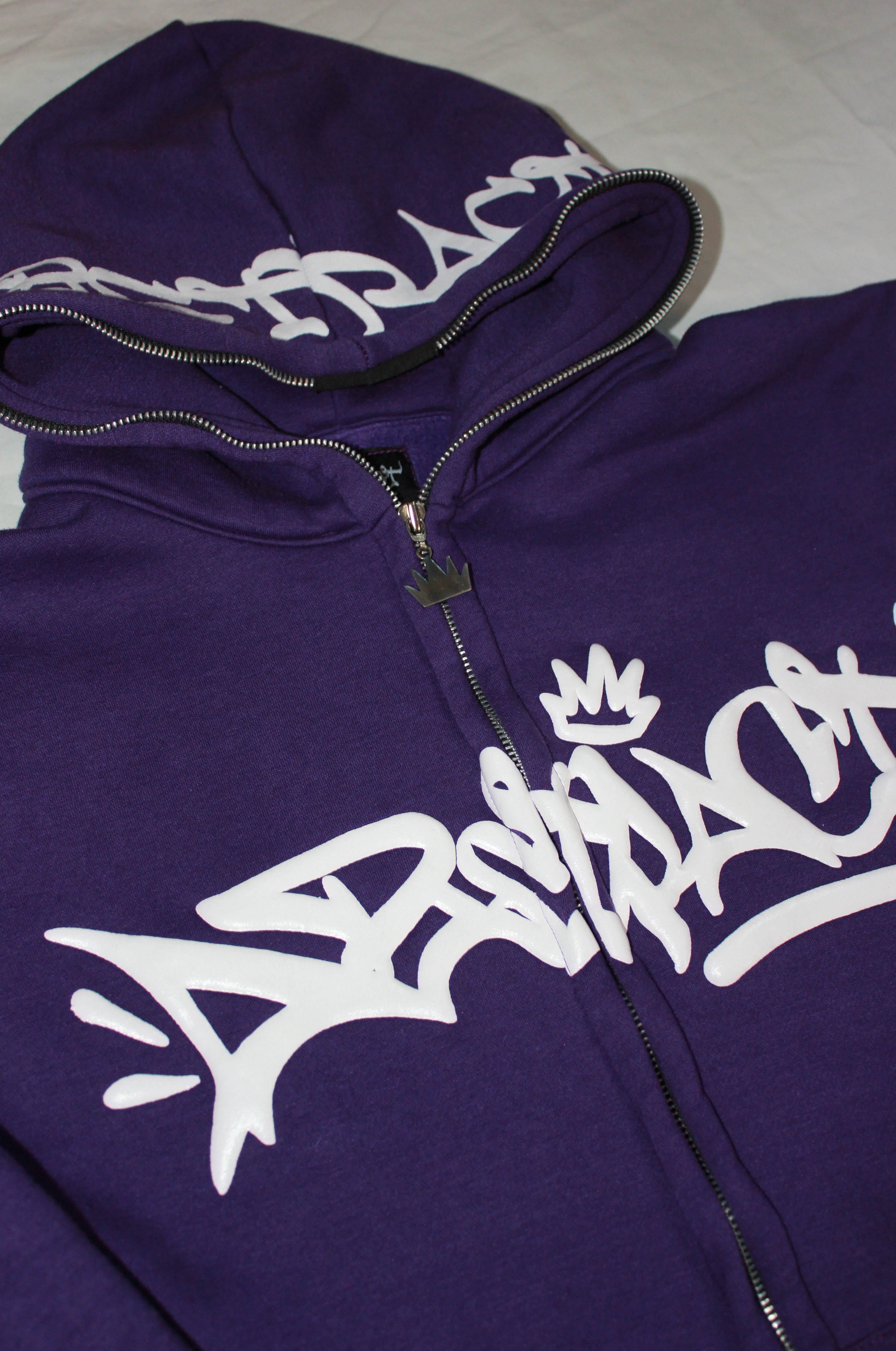 Abstract - Fullzip Purple/White