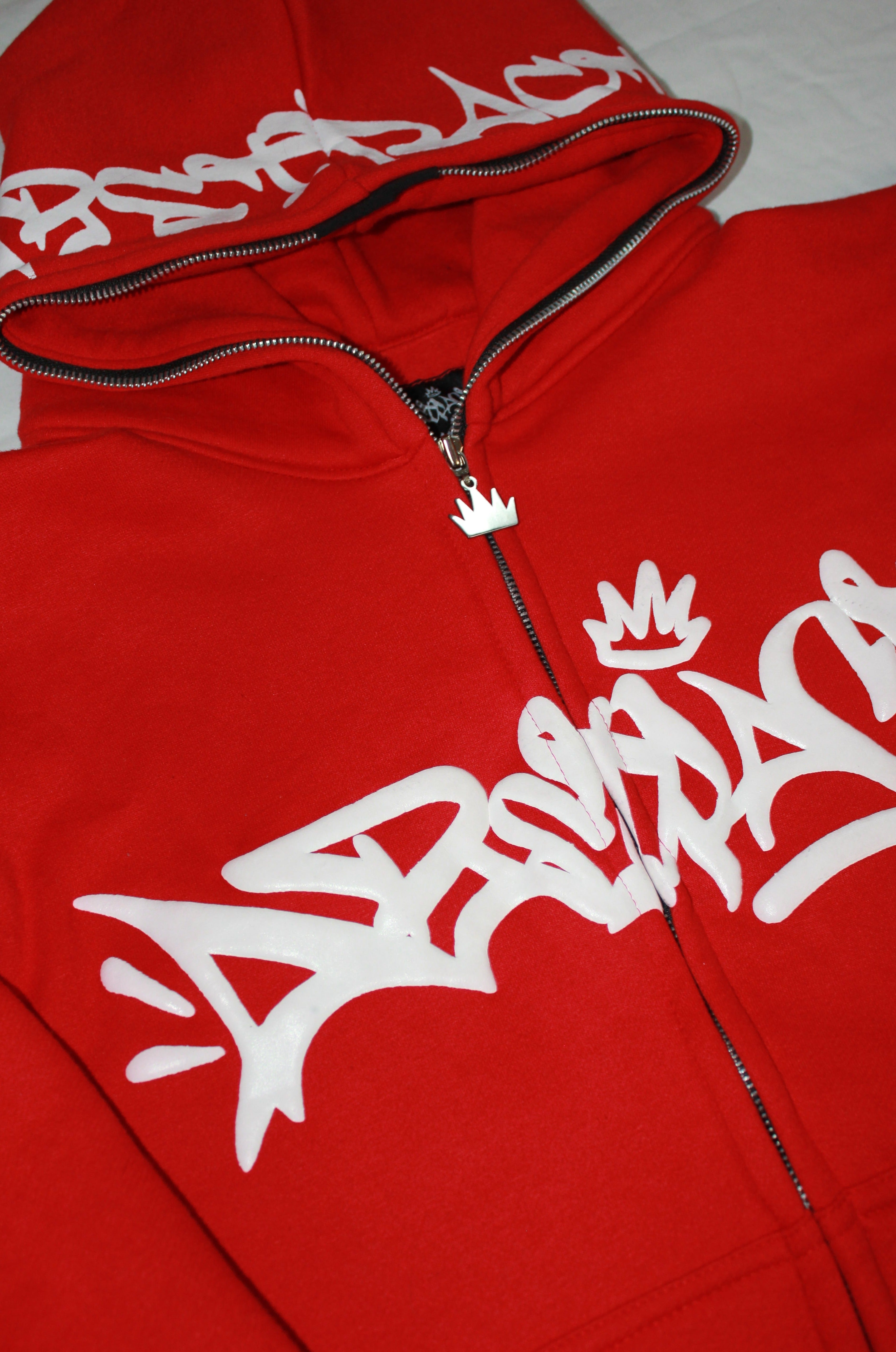 Abstract - Fullzip Red/White
