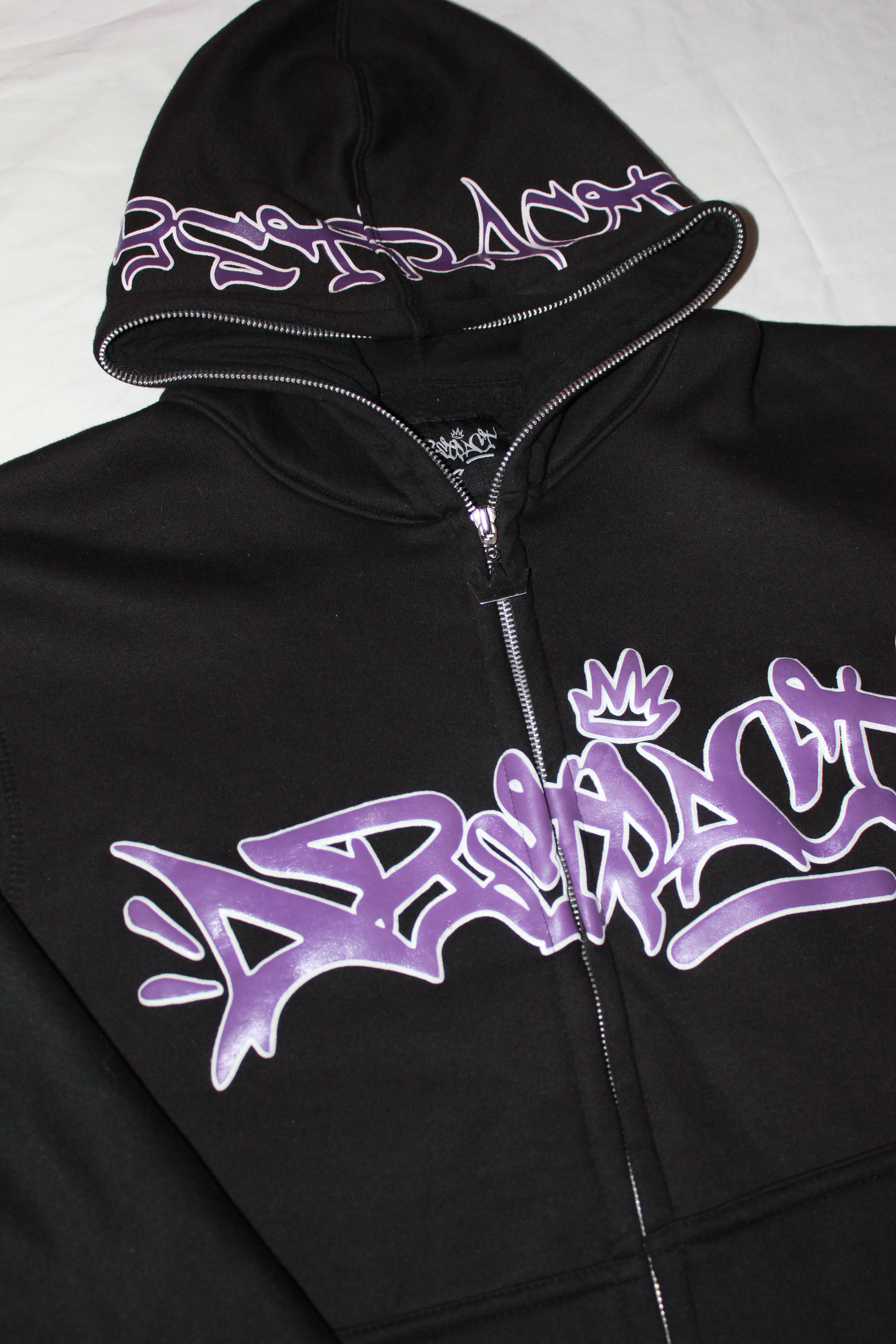 Abstract - Fullzip Black/Purple