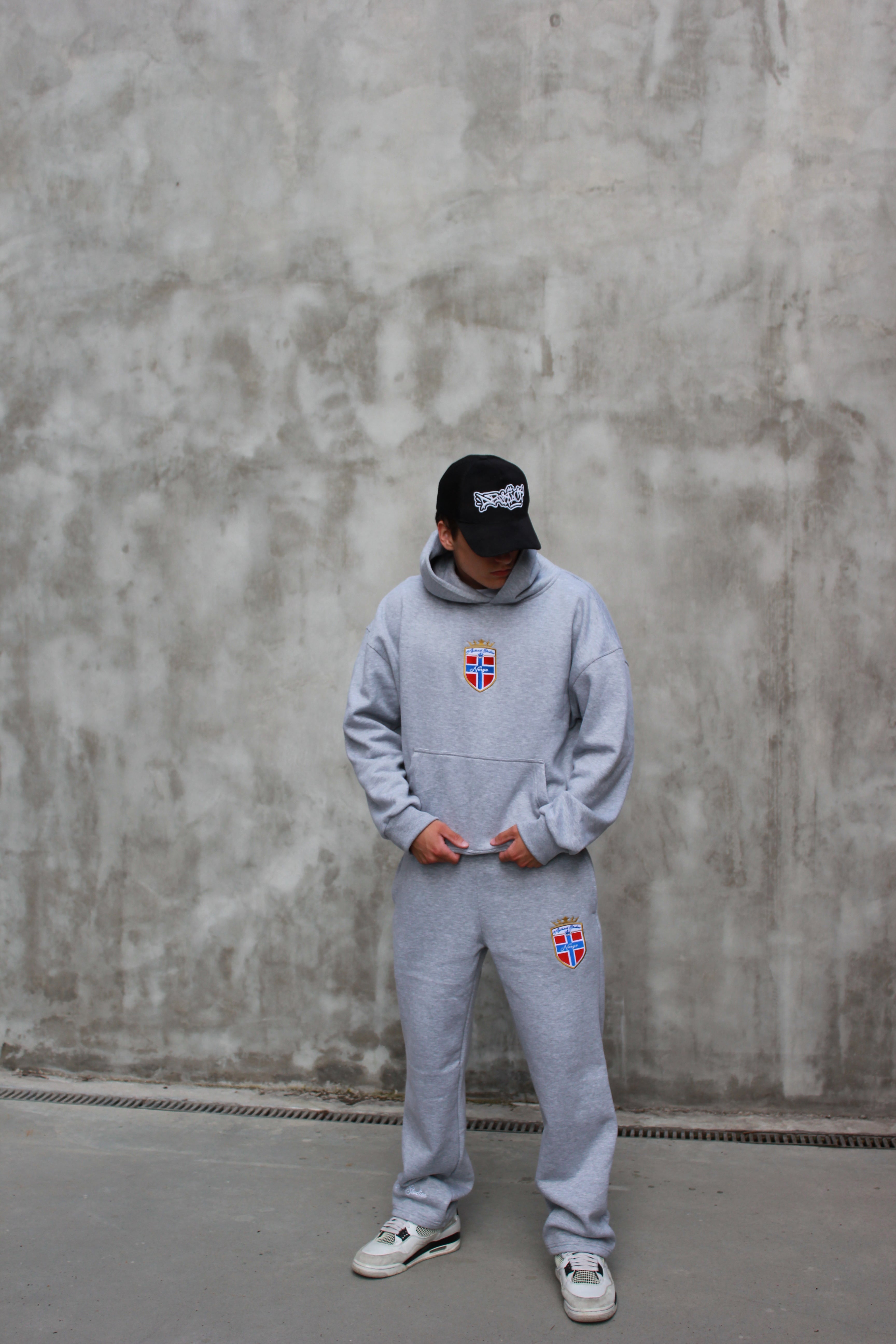 Abstract - Norway Hoodie "Grey"
