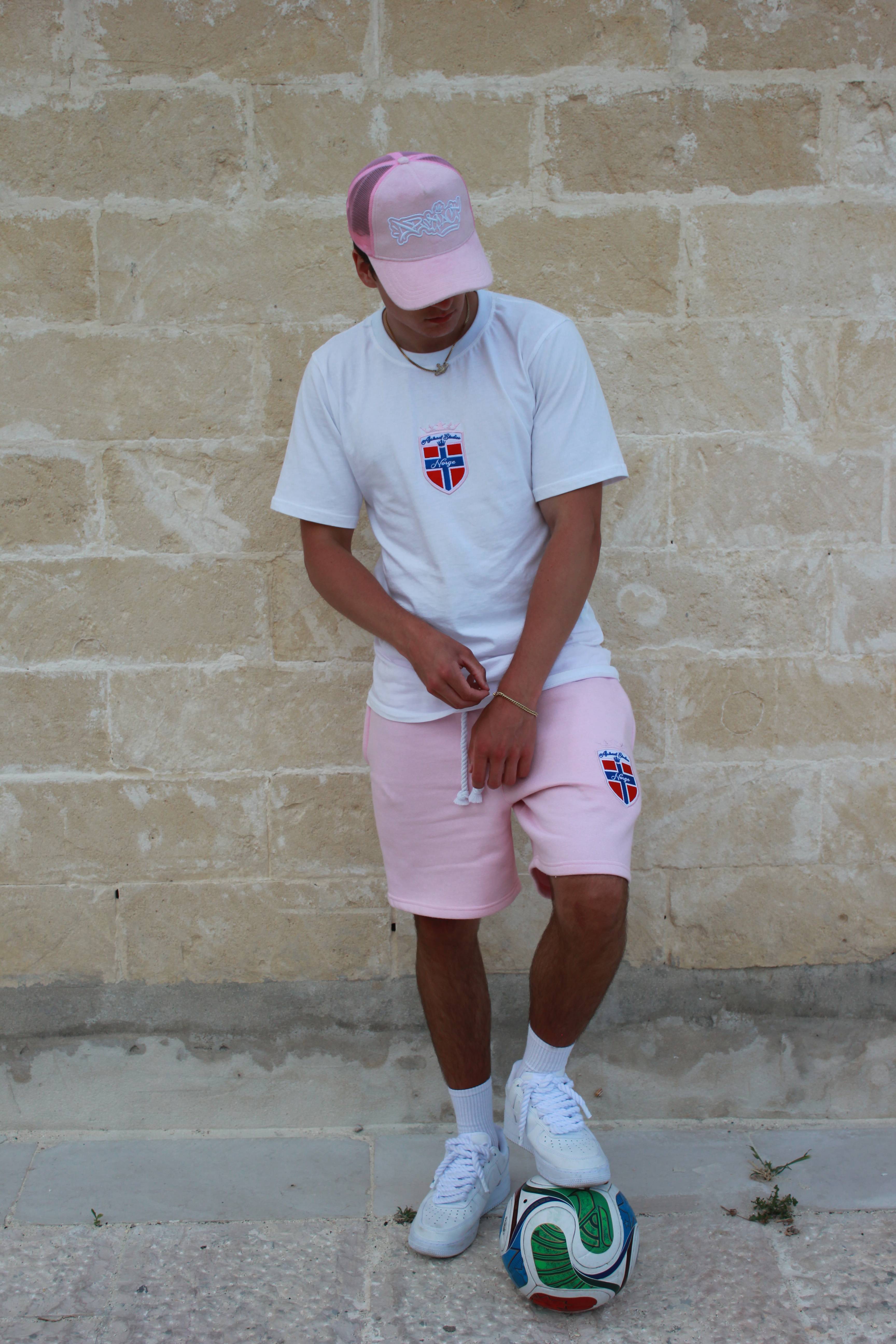 Abstract - Norway Tee "Pink"