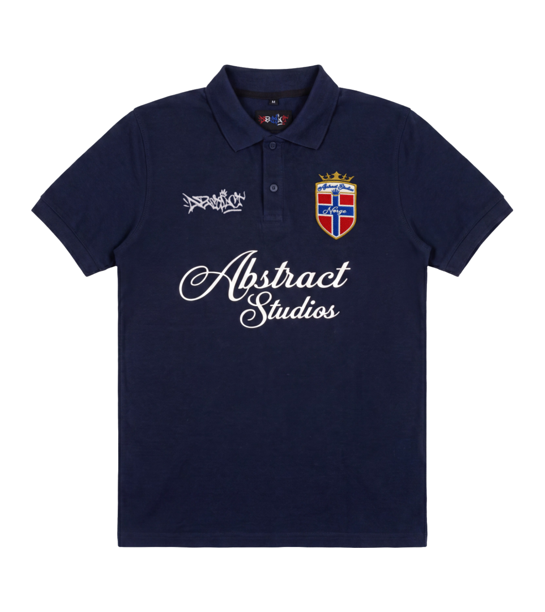 Abstract - Norway Pique "Navy"