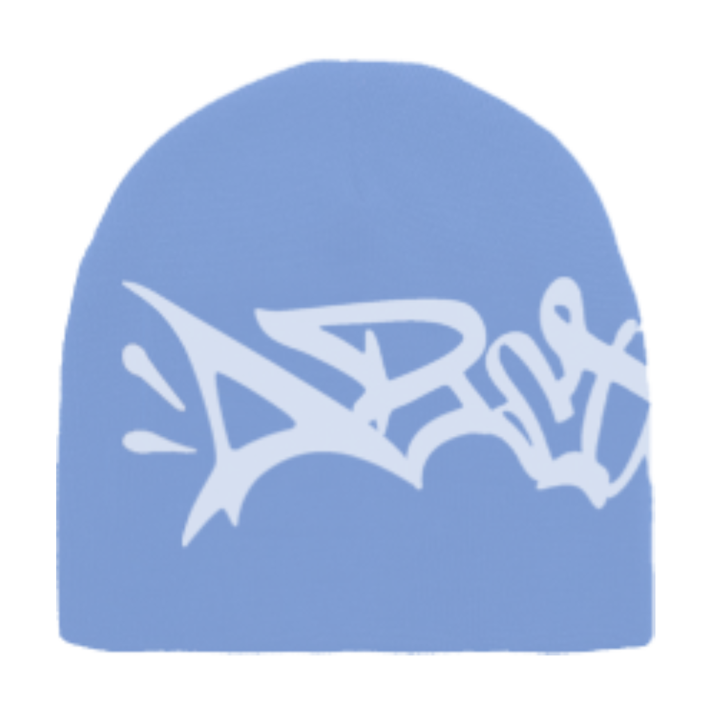 Abstract - Reversible Beanie Baby Blue/White
