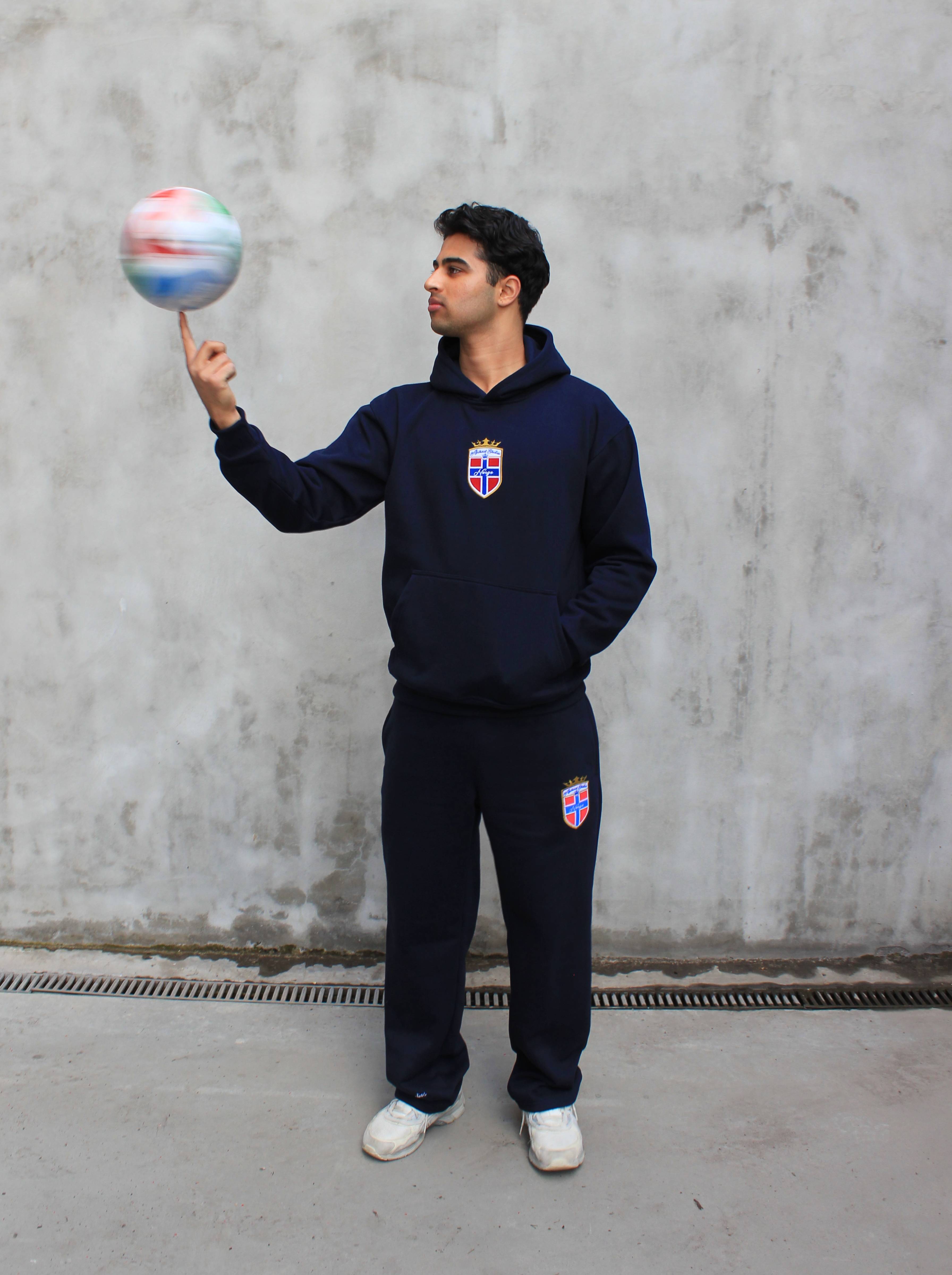 Abstract - Norway Hoodie "Navy"