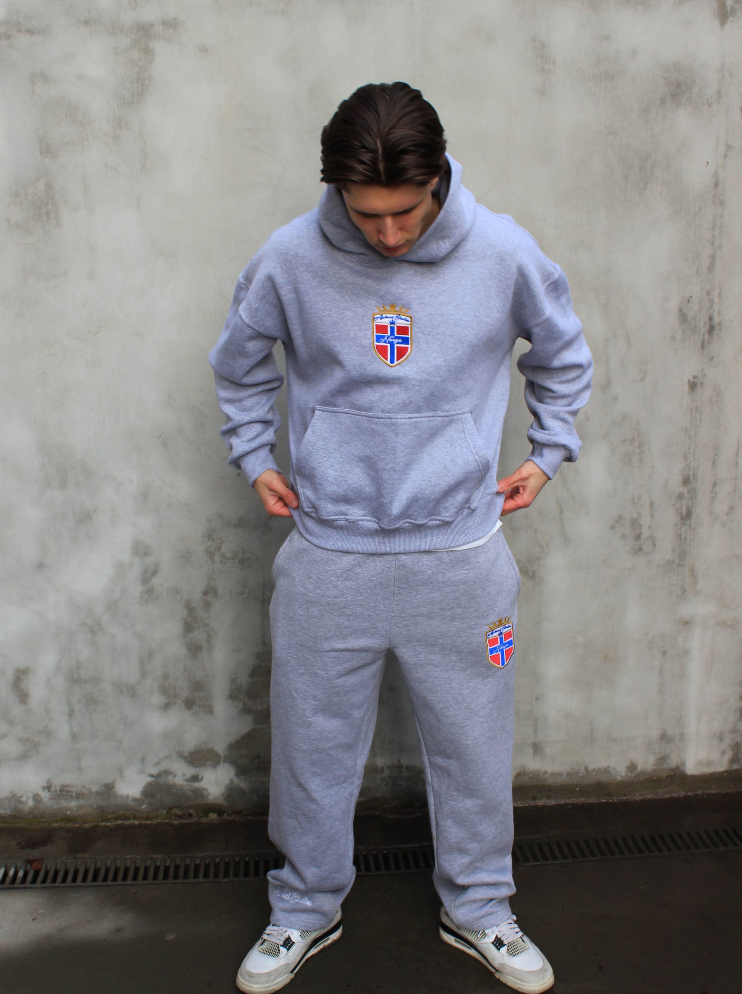 Abstract - Norway Hoodie "Grey"