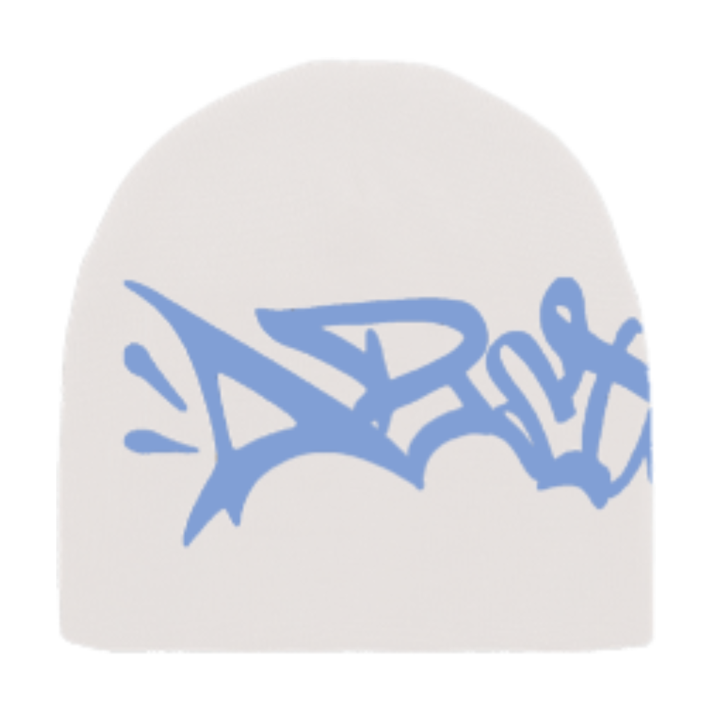 Abstract - Reversible Beanie Baby Blue/White